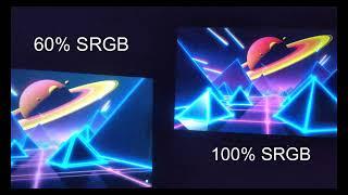 100% SRGB vs 60%SRGB