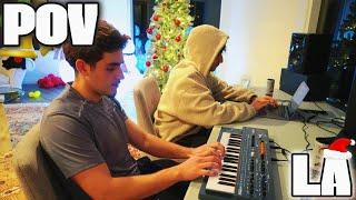 POV: Making Beats in a Mansion!