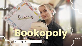 BOOKOPOLY #28  | ich erspiele mir meinen TBR für April 2024 | nckreads