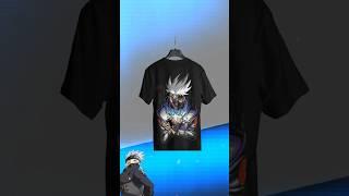 New Anime Tshirt Collection Available | Anime tshirt | kakashi tshirt | Black tshirt #anime #tshirt