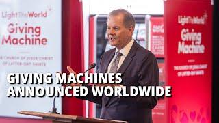 Giving Machines Announced Worldwide