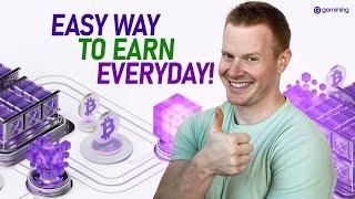 How to Earn Daily Passive Income with Crypto Digital Mining?