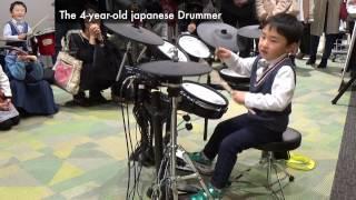 4 y/o Drummer plays “PPAP” Roland V-Drums