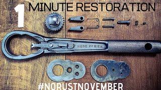 Vintage Craftsman Circle H Ratchet Restoration - 1 Minute Video