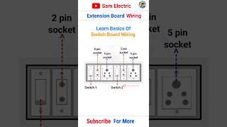 Switch Board Wiring Connection#youtubeshorts #shorts  #electrical#connection #shorts video#short