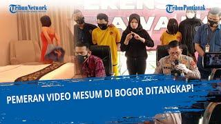 Pemeran Video Mesum di Bogor Ditangkap Polisi