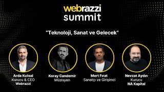 Teknoloji, Sanat ve Gelecek | Webrazzi Summit 2024