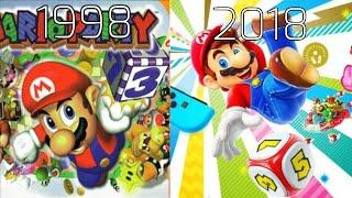 Evolution of Mario Party Games [1998-2018]