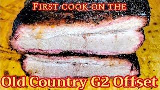 Old Country BBQ Pits G2 - Brisket Cook #allunacyqing #txbbq #G2 #offsetsmoker #oldcountrybbqpits