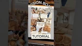 Vision Board Tutorial Using Canva + Pinterest (Neutral Aesthetic Vision Board How To)