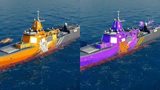 Hero and Legend Camouflage Preview (Modern Warships)