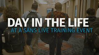 A Day in the Life: A Sneak Peek into SANS Live Cybersecurity Training Events