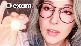 ASMR Unusual Eye Exam ️ Eye Doctor is Fascinated with Your Unique Problem...