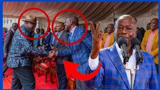 ExposedWhy Ruto Rushed to Meet Uhuru Kenyatta and Gachagua in Embu Bishop Peter Maina Installation