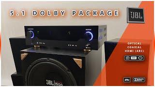 Dolby Amplifier with JBL Subwoofer | Full Package | Best Performance ⭐