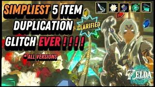 Witness The Simplest 5 Item Duplication Glitch Ever!!! | Zelda Totk