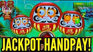 I'M BACK! MY FIRST JACKPOT HANDPAY on 88 LINK DARUMA MYSTERY!