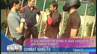 kanishka sharma- combat kungfu- NDTV news coverage