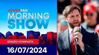 CHAPA TRUMP E J.D. VANCE | MORNING SHOW - 16/07/2024