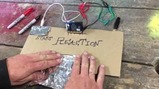 micro:bit reaction game - make