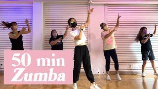 50분 줌바댄스 전신 다이어트 운동 | Full Body Workout 50 Minutes Zumba Routine