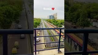 Noida City Center Metro Station ️ #delhimetro #noida #shortsvideo #noidagram