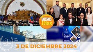 Noticias en la Mañana en Vivo ️ Buenos Días Martes 3 de Diciembre de 2024 - Venezuela