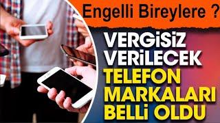Engelli Bireylere ÖTV'siz Telefon-Tablet-Bilgisayar