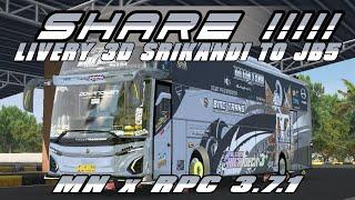 SHARE️️️POLOSAN 3D SRIKANDI TO JB5 SHD MNxRPC||bussid 3.7.1