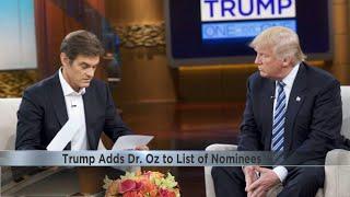 Trump chooses TV doctor Mehmet Oz to lead Centers for Medicare and Medicaid Services