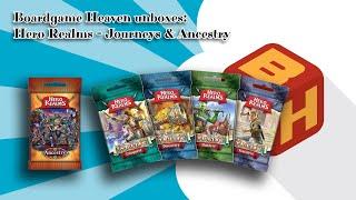 Boardgame Heaven Unboxing 95: Hero Realms Journeys & Ancestry (Wise Wizard Games)