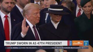 Donald Trump sworn in as 47th President of the United States