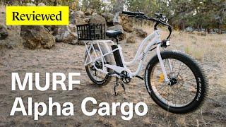 FAT TIRE CARGO BIKE | Murf Alpha Cargo Review #ebike #cargobike