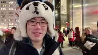 NYC LIVE Exploring Manhattan Christmas Weekend | Freezing Cold (December 22, 2024)