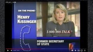 Henry Kissinger on America's Talking in Depth with Terry Anzur and Chris Matthews