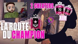 LA NOUVELLE ROUTE DU CHAMPION CONTRE 2 VRAIS CHEATERS SUR PS5 EN FACECAM ! RAINBOW SIX SIEGE