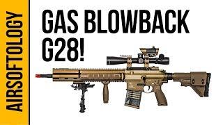 DMR Domination! - G28 Gas Blowback Rifle | Airsoftology Sneak Peek Review