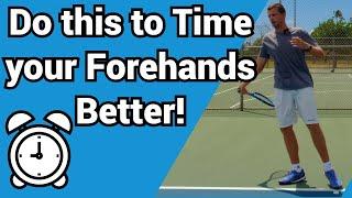 How to time your forehand in tennis