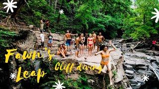 Best spot for cliff diving | Fawn's Leap | New York