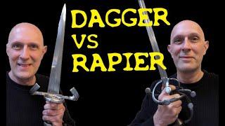 Rapier Vs Dagger: Hopeless Opponent?
