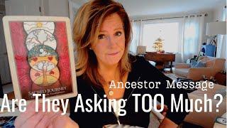 Message From The Ancestors : You've Moved On - The Past Shows UP