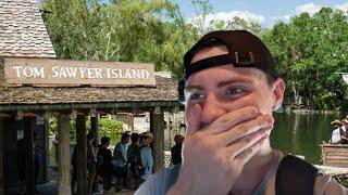 Exploring Disney’s Creepy Island || The First Goodbye To Tom Sawyer Island In Magic Kingsom