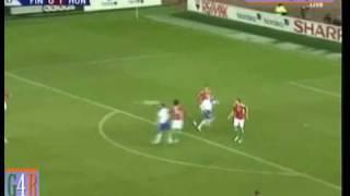 Forssell goal in Finland - Hungary 1-2 Euro 2012