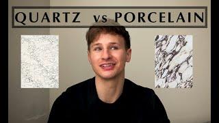 QUARTZ vs PORCELAIN | Your Comparison Guide