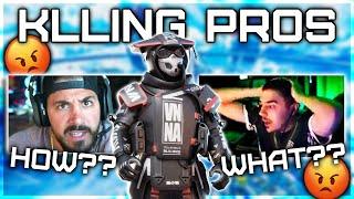 Pro Players and Pred TTVS ANGRY Reactions to Dying to Me... [Apex Legends] (FT. #1 Pred)