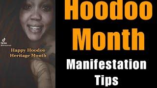 Hoodoo Heritage Month: Manifestation, Cleansing, Ancestor Veneration, & More