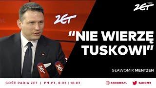 Polscy żołnierze na Ukrainie? Mentzen: Składam projekt uchwały. Nie wierzę Tuskowi | Gość Radia ZET