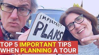 Top 5 Important Tips When Planning a Motorhome Tour