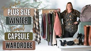 Plus-Size Winter Capsule Wardrobe for Carry-On Travel: Effortless Style & Packing Tips