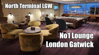 London Gatwick No1 North lounge 4k review